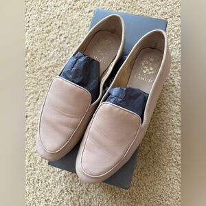 Vince Camuto Nude Slip-On Loafers